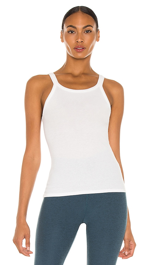 Beyond Yoga Everyday Tank in White.