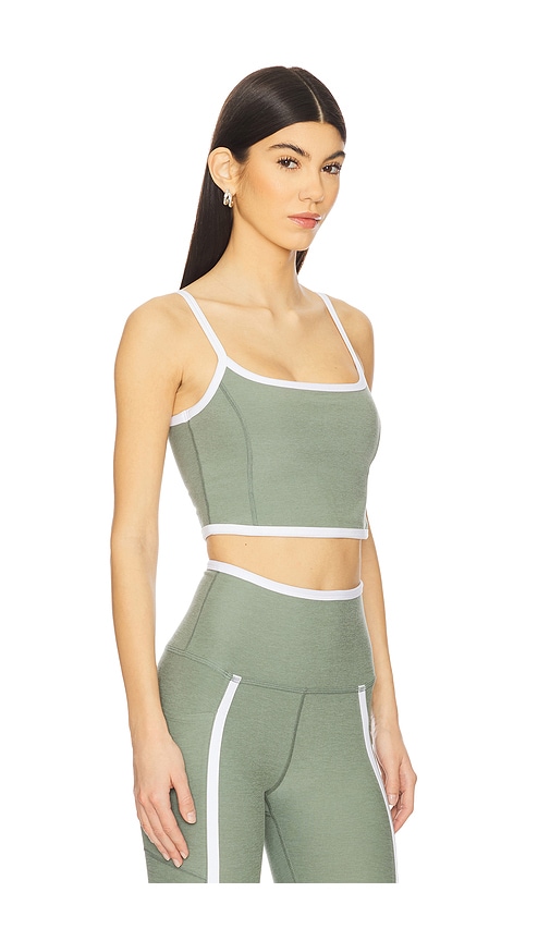 BEYOND YOGA SPACEDYE NEW MOVES HIGH CROPPED TANK TOP