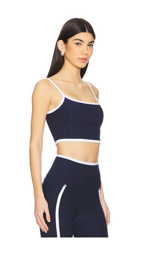BEYOND YOGA SPACEDYE NEW MOVES HIGH CROPPED TANK TOP