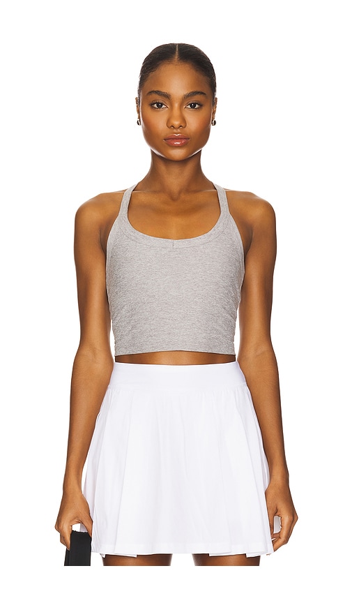 BEYOND YOGA SPACEDYE ON THE UP CROPPED TANK TOP