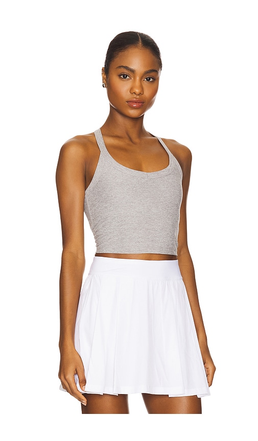 BEYOND YOGA SPACEDYE ON THE UP CROPPED TANK TOP
