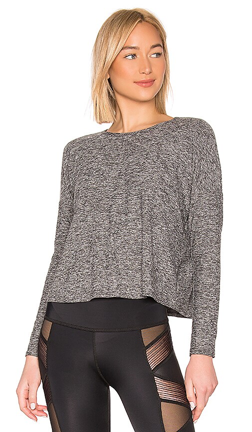 beyond yoga morning light cropped pullover