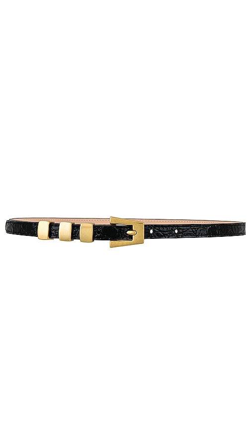 BY FAR Vic Belt in Black REVOLVE