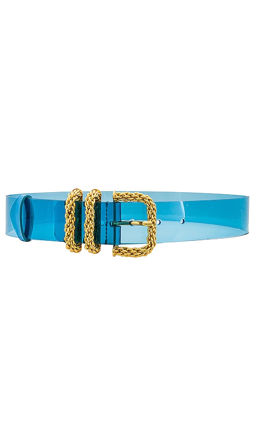 BY FAR Katina Belt in Blue.