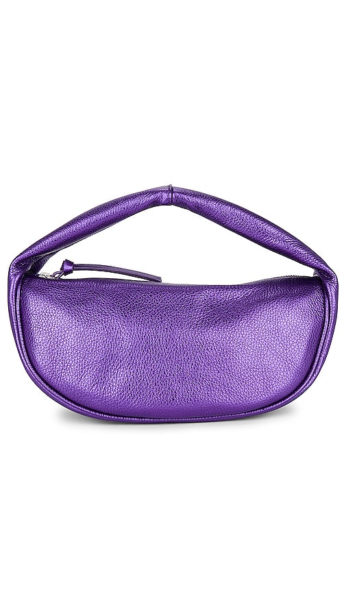 BY FAR x REVOLVE Cush Shoulder Bag in Purple.