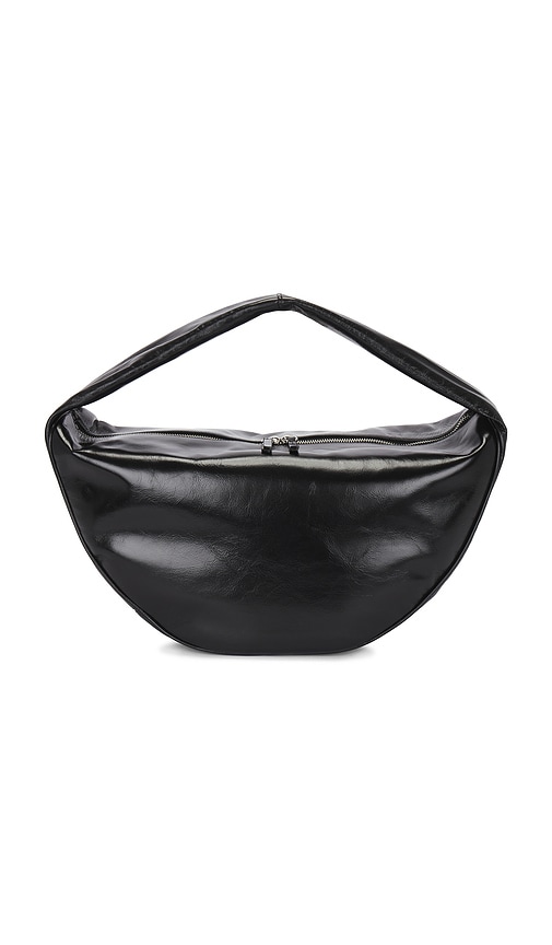 Shop By Far Maxi Cush Bag In Black