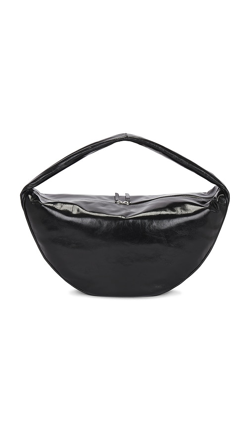 Shop By Far Maxi Cush Bag In Black