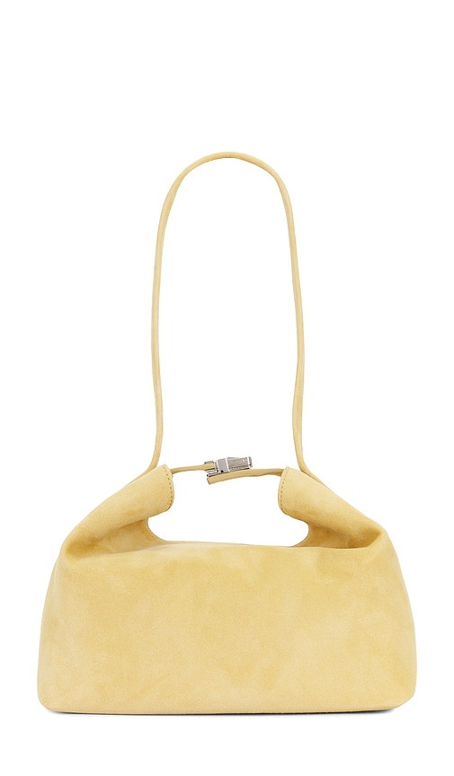 BY FAR Bea Bag in Reed
