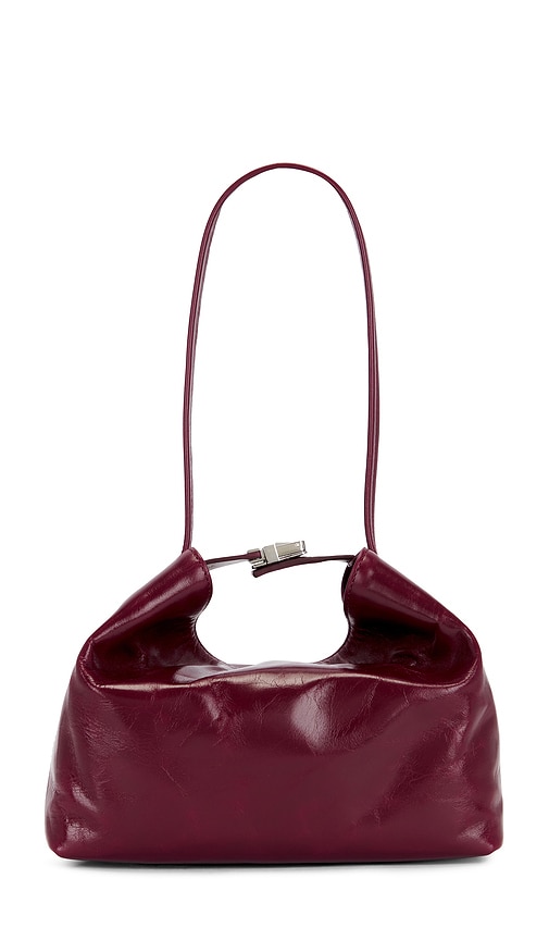 BY FAR Bea Bag in Sour Cherry