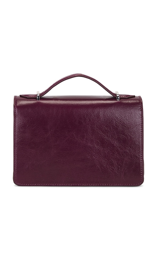 By Far Tasche Mit Henkel Nara In Burgundy. 
