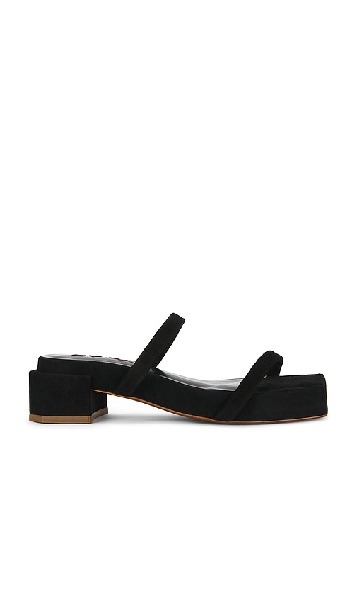 BY FAR Tanya Suede Sandal
