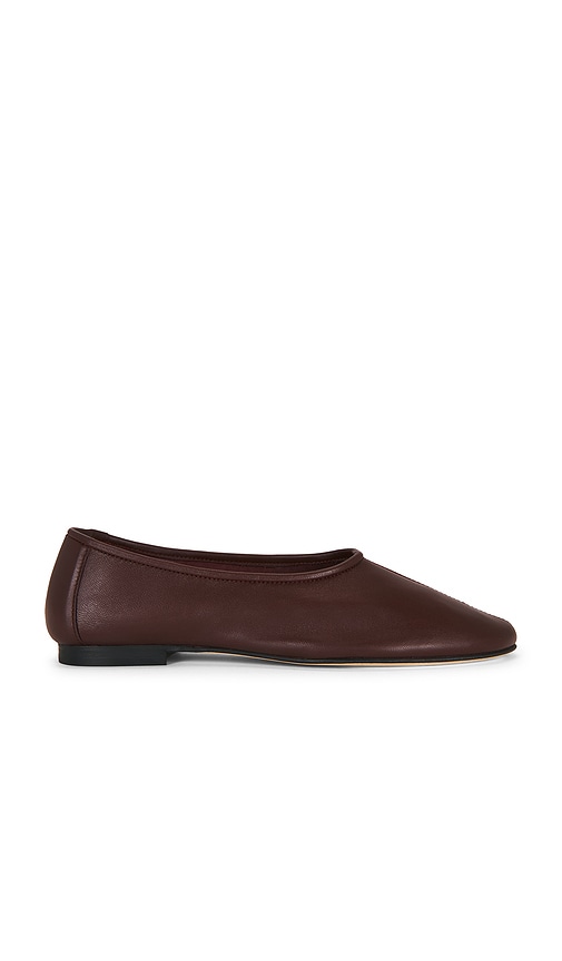 BY FAR Prudence Ballet Flat in Brown. - size 37 (also in 39)