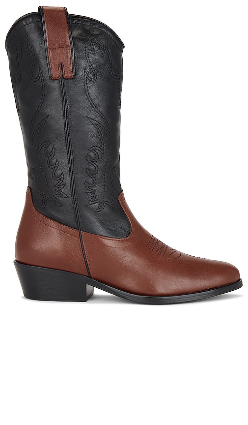 BY FAR Lucky Boot in Brown.