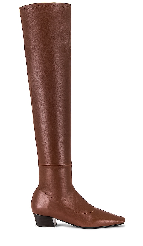BY FAR Colette Boot in Brown.