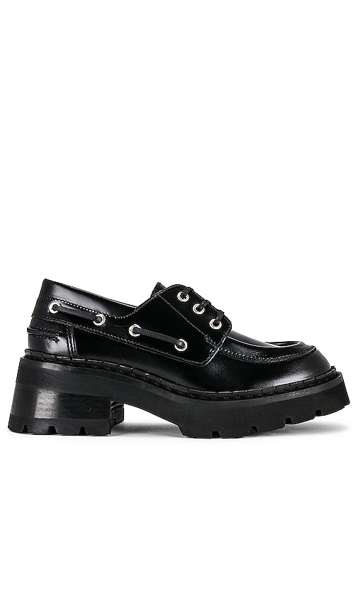 Stanley Derby Leather - BLACK