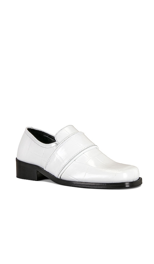 Shop By Far Cyril Loafer In White