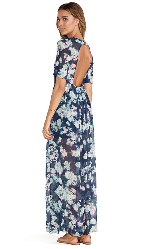 Open Back Maxi Dress