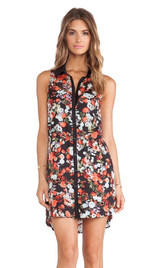 Sleeveless Blocked Dress