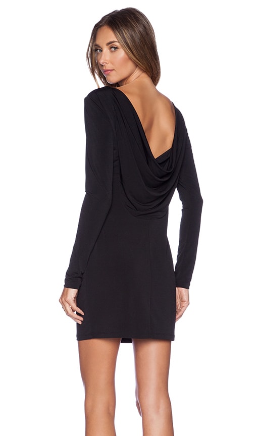 Cowl Back Mini Dress