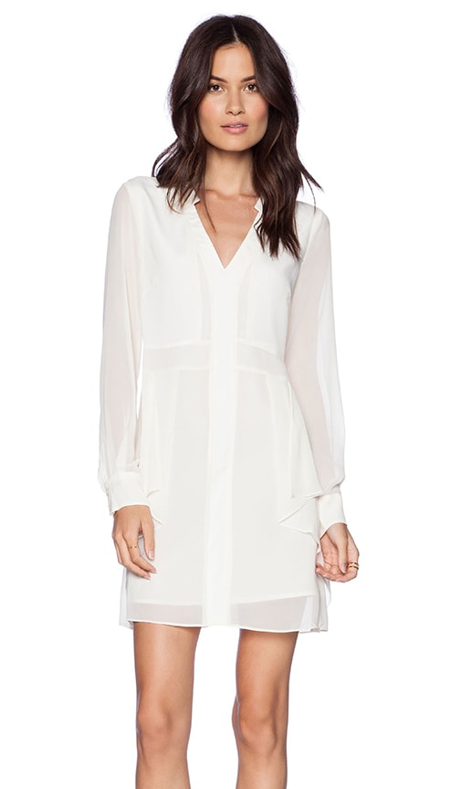 Flounce Front Dress