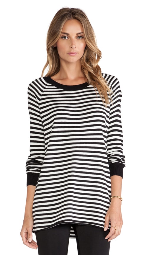 Mini Stripe Boyfriend Sweater