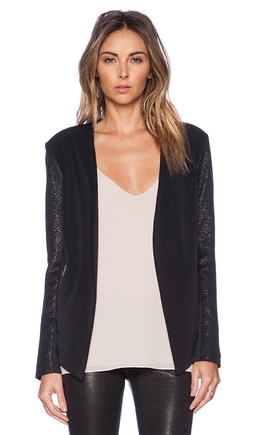 Drape Front Jacket