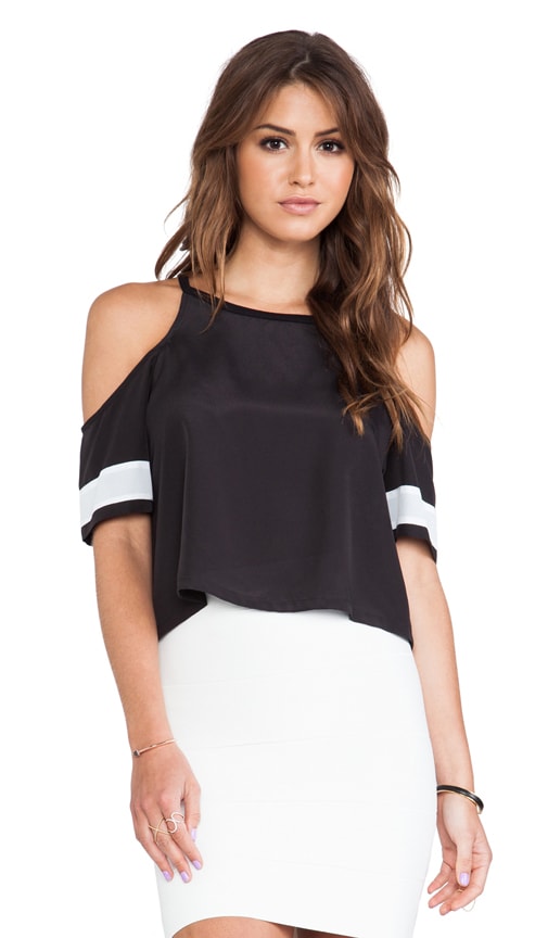 Open Shoulder Athletic Tee