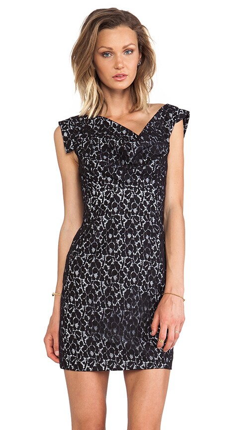 Jackie-O Raschel Lace Mini Dress