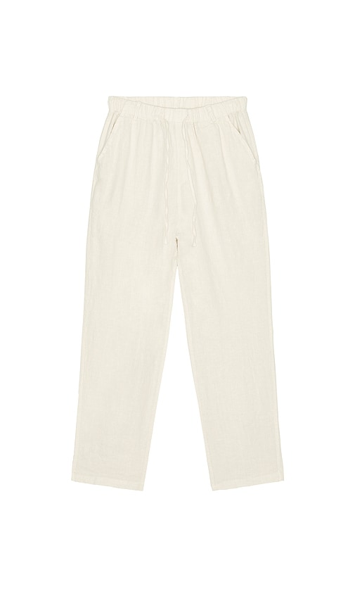 Bather Core Leisure Pant In White