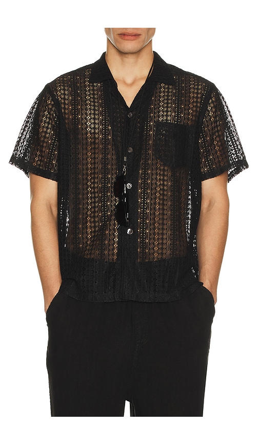 Bather Gonzo Lace Camp Shirt