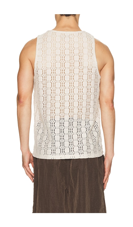  Bather Lattice Tank Top In Brown. Size S. Also In M, L, Xl/1x. 