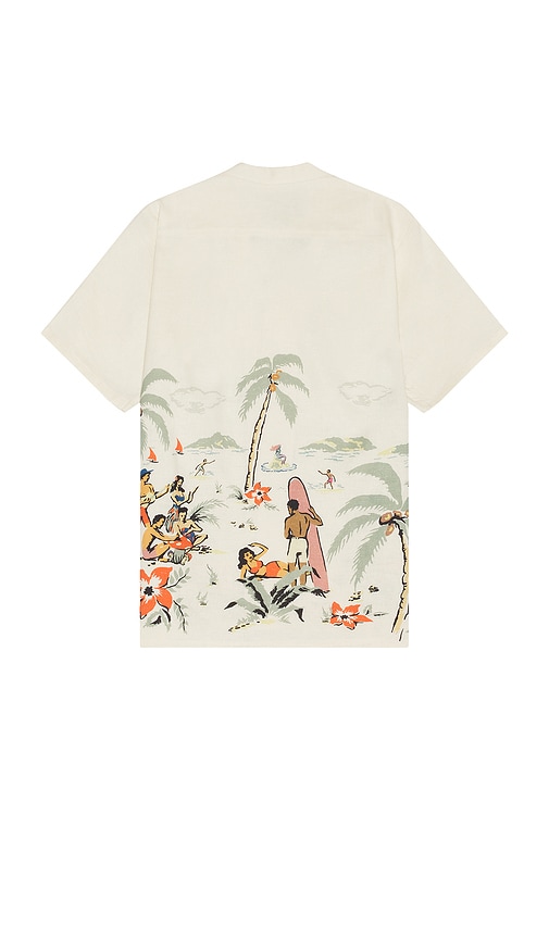 Shop Bather Trippin' Beach Camp Shirt In 素色