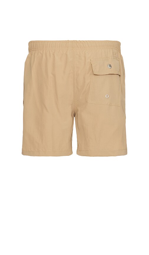 Bather Swim Trunk In Solid Chai