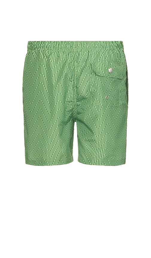 Shop Bather Swim Trunk In Fatigue Crescendo