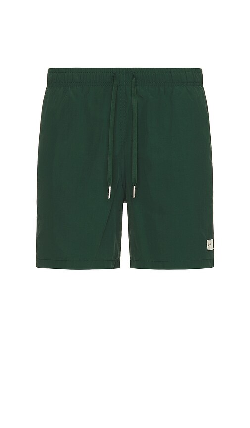 Bather Swim Trunk In Solid Pine
