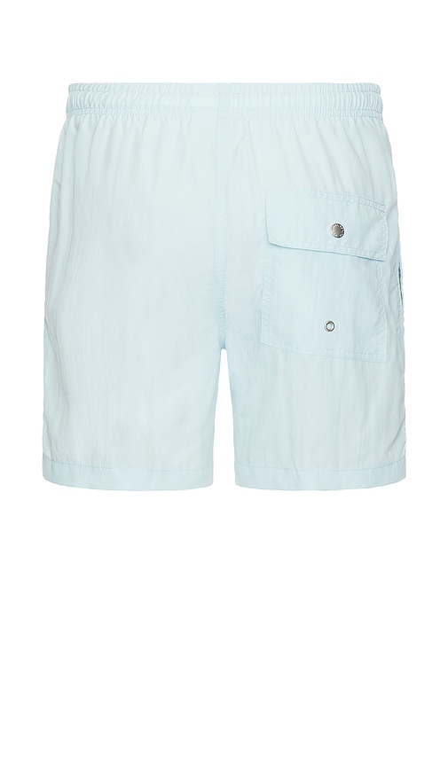 Shop Bather Solid Swim Trunk In 蓝色