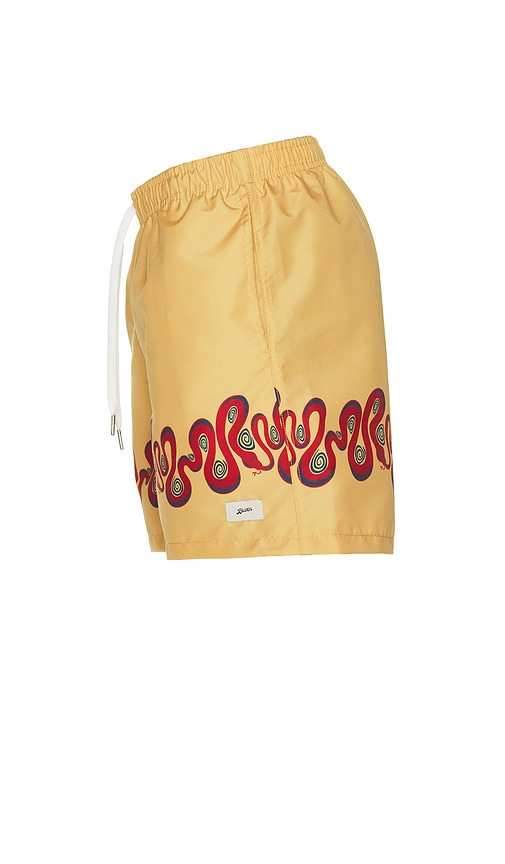  Bather Badeshorts Ochre Dizzy Boa In Mustard. Größe M. Also In L. 