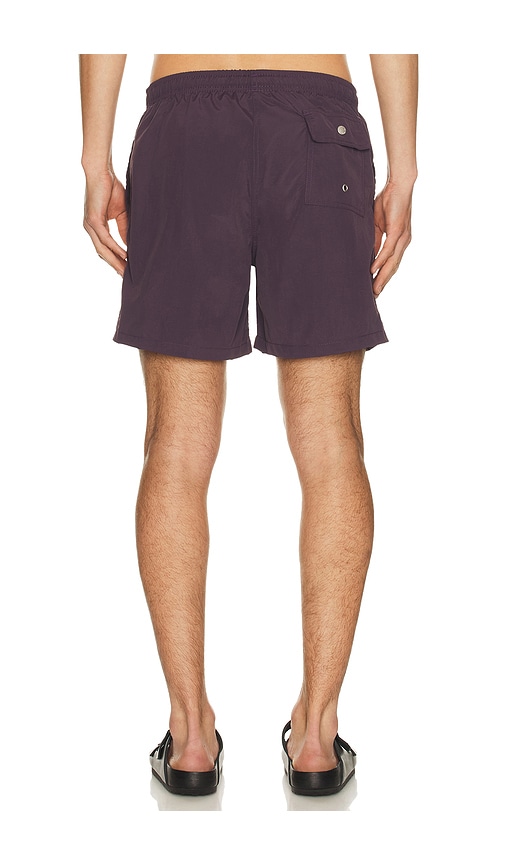 SOLID CLASSIC SWIM TRUNK €“ SOLID PLUM. ŰºÇ � S (ALSO €“ M).