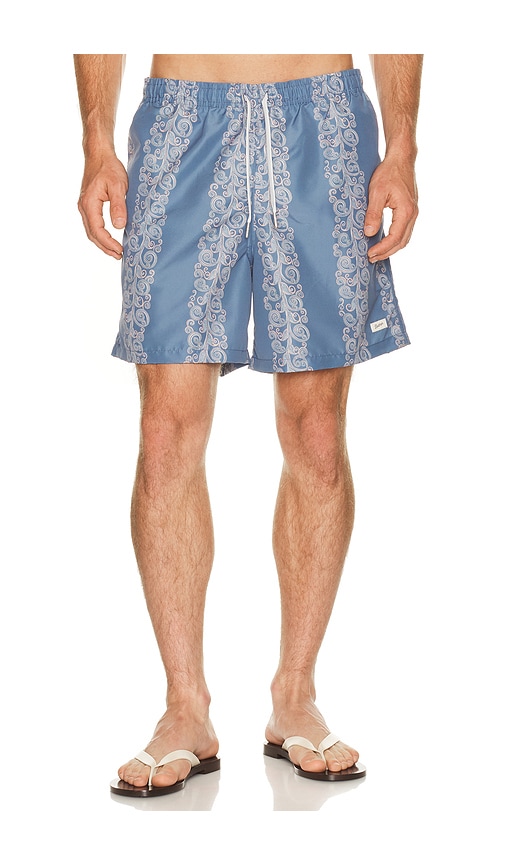 Bather Coral Fiesta Printed Swim Trunks In Multi