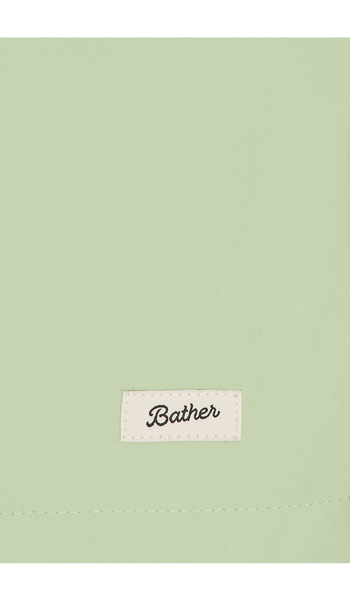 Bather Solid Moss Swim Trunks | Thumbnail 5 Bather Solid Moss Swim Trunks | Thumbnail 5