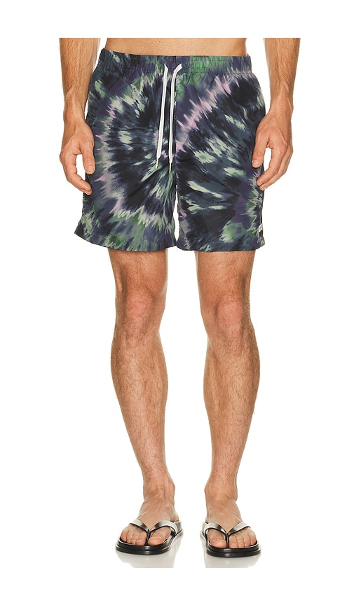 Bather Fig Swirl Swim Trunk In Purple