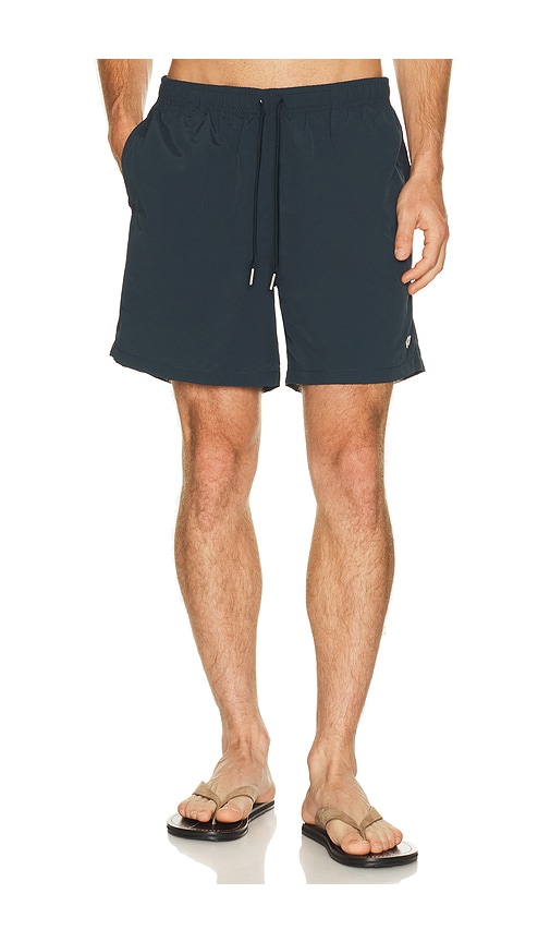 Bather Solid Swim Trunk In Blue