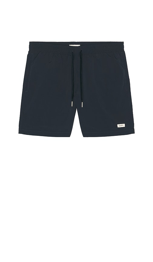 Bather Solid Swim Trunk In Blue