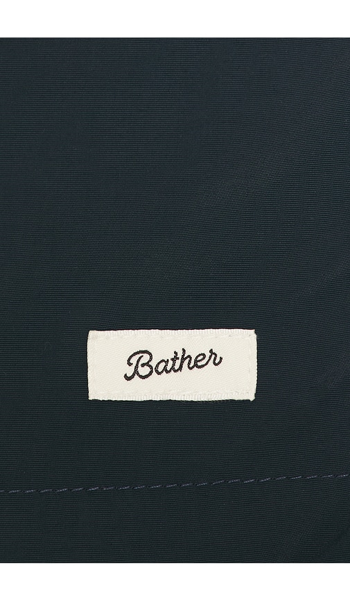 Bather Solid Swim Trunk In Blue