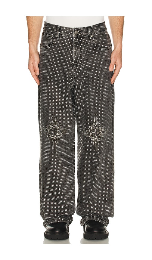 Birth Of Royal Child 20K Diamond Stellar Denim Pants