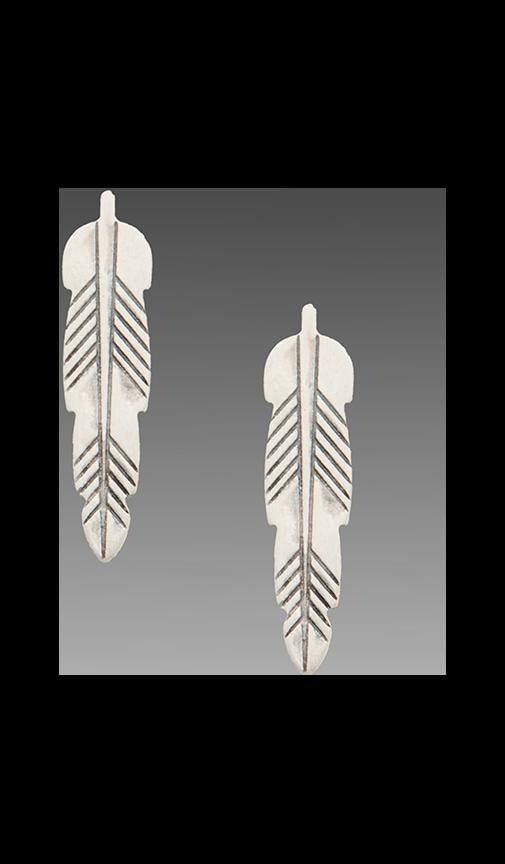Kachina Feather Studs