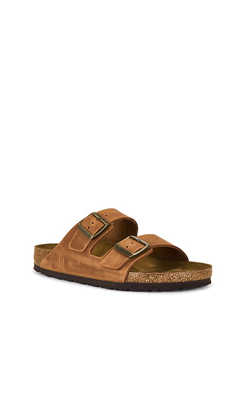 Birkenstock Arizona Bs Leve Regular Width Mink In Brown