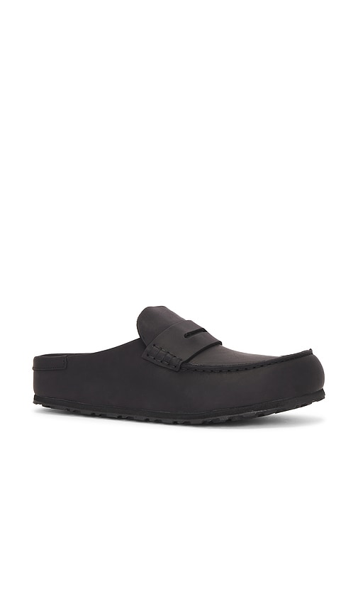 Birkenstock Nubuck Leather Slip-on Loafers With Moccasin  display picture 1