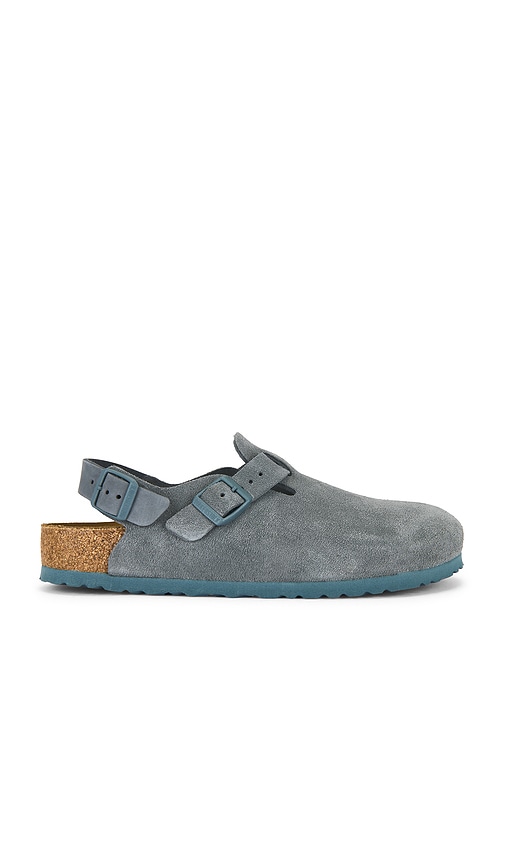 BIRKENSTOCK Tokio Clog in Basalt Gray | REVOLVE