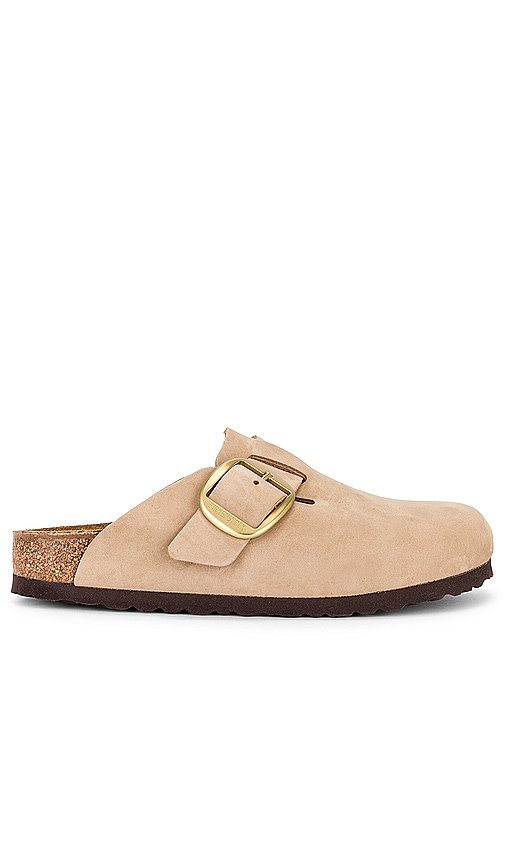 BIRKENSTOCK Boston Big Buckle in Sandcastle